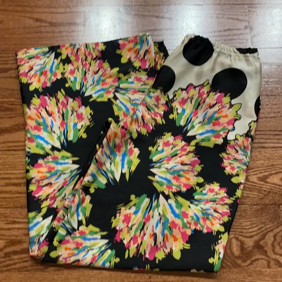 NEW ZARA TRAFALUC COLLECTION women’s STATEMENT PALAZZO PANTS. Size Med boho - Picture 9 of 13